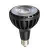 Optonica LED spot, PAR30, E27, 30W, 230V, semleges fehér fény, RA80 - Fekete