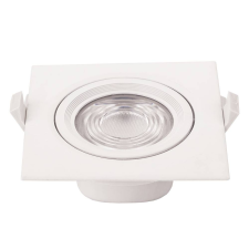 Optonica LED spotlámpa,10W, COB,négyzet,billenthető, meleg fehér fény, 230V, 750LM világítás