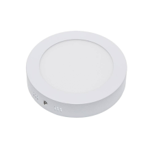 Optonica LED spotlámpa, 12W, falra szerelhető, kerek, meleg fehér fény világítás