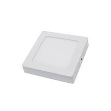 Optonica LED spotlámpa, 12W, falra szerelhető, négyszögletes, meleg fehér fény világítás
