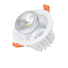Optonica LED spotlámpa, 25W, COB, kerek, cserélhető, semleges fehér fény világítás