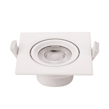 Optonica LED spotlámpa,7W, COB,négyzet,billenthető, fehér fény, 230V, 525LM világítás