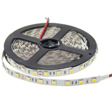 Optonica LED szalag, 5050, 24V, 60 SMD/m, nem vízálló, meleg fehér fény világítási kellék