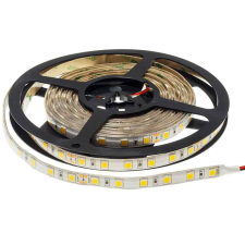 Optonica LED szalag, 5050, 24V, 60 SMD/m, vízálló, fehér fény kültéri világítás