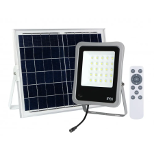 Optonica Napelemes SMD LED Reflektor Fekete 8W 500lm 6000k hideg fehér 5456 kültéri világítás