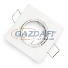 Optonica OT5073 fehér,négyzet spot lámpatest 2db/csomag 82*82*29mm G5.3 világítás