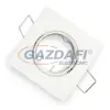 Optonica OT5073 fehér,négyzet spot lámpatest 2db/csomag 82*82*29mm G5.3