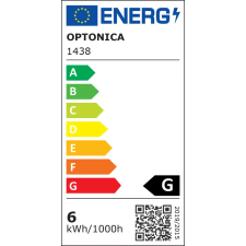 Optonica R50 LED Izzó E14 6W 450lm 6000K hideg fehér 1438 izzó