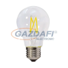 Optonica SP1858 LED fényforrás,filament A60 E27 4W 400lm 175-265V 4500K 300° 60x106mm IP20 A+ 25000h