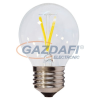 Optonica SP1866 LED fényforrás,filament G45 E27 2W 175-265V 200lm 2700K 300° 45x78mm IP20 A+ 25000h