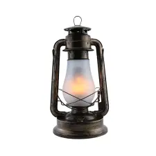 Optonica Viharlámpa E27 LED Izzóval bronz szín 9041 kültéri világítás
