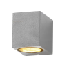 Optonica Wamp Simple-2 kültéri oldalfali lámpa IP54 GU10 szürke 7436