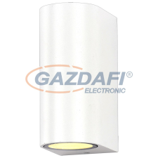 Optonica WL7438 fali lámpa alumínium fehér IP54 2*GU10 AC220-240V világítás