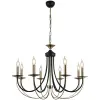  Opviq Chandelier Antique Lacquer Ferra - 52-08