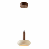 Opviq Chandelier Beige Walnut Worm - Walnut