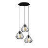 Opviq Chandelier Black Diamond - 704-S2
