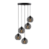 Opviq Chandelier Black Fellini - MR - 790