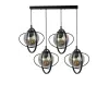 Opviq Chandelier Black Fume 8774-7