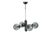 Opviq Chandelier Black Fume 8785-4