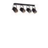 Opviq Chandelier Black Gold 8995-6