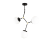 Opviq Chandelier Black White Damar - 6316