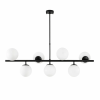Opviq Chandelier Black White Fazli - 10525