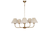 Opviq Chandelier Cream Gold 8982-5