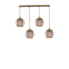 Opviq Chandelier Gold 9043-6