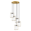  Opviq Chandelier Gold Swank - 702-9