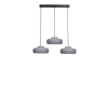 Opviq Chandelier Grey Black 9028-5