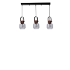 Opviq Chandelier Grey Walnut Black 9067-5