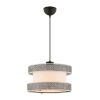 Opviq Chandelier Grey White Halo - Grey, White