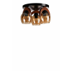  Opviq Chandelier Honey Walnut Black 9003-3