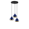 Opviq Chandelier Navy Blue Yıldo - M - 6871 - F