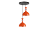Opviq Chandelier Orange Black 9023-2