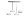 Opviq Chandelier White Black 9031-6