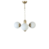 Opviq Chandelier White Gold 8787-3