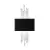  Opviq fali lámpa WhiteBlack Axıs - 15124