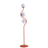  Opviq Floor Lamp White Orange 8944-3
