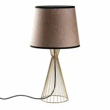  Opviq Table Lamp Gold Light Brown Telıs - 5383 világítás
