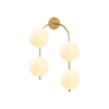  Opviq Wall Lamp Gold Jewel - 10605