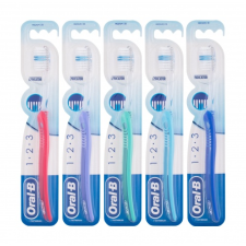 Oral-B 1-2-3 Indicator Medium fogkefe 1 db uniszex fogkefe