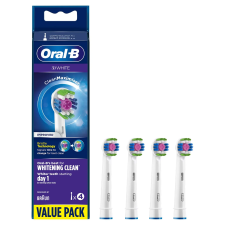 Oral-B 3D RElektromos fogkefe Pótfej - Fehér (4db) pótfej, penge