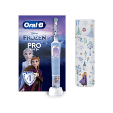 Oral-B 80720374 Kids Elektromos fogkefe, 1 db Jégvarázs markolat, fogkefefej, tok elektromos fogkefe