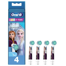 Oral-B EB10S-4 Stages Power gyerek fogkefe pótfej, Frozen II, 4 darab pótfej, penge
