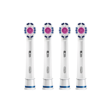 Oral-B EB18-4 3D White elektromos fogkefefej, pótfej 4db-os pótfej, penge