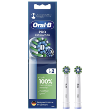 Oral-B EB50RB CrossAction Elektromos fogkefe Pótfej - Fehér (2db) pótfej, penge