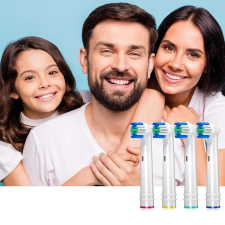 Oral B elektromos fogkeféhez 20 db-os csomag utángyártott fogkefe fejek pótfej, penge