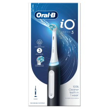 Oral-B iO3 Series Elektromos fogkefe - Fekete elektromos fogkefe