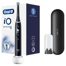 Oral-B iO6 Series Elektromos fogkefe, Fekete elektromos fogkefe